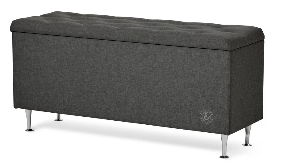 Saltskär - Sittbänk pikerad 120 cm - Grå