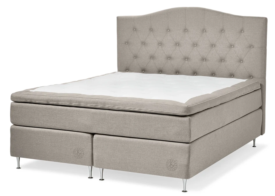 Asperö välvd - Sänggavel, 160-180 cm - Beige