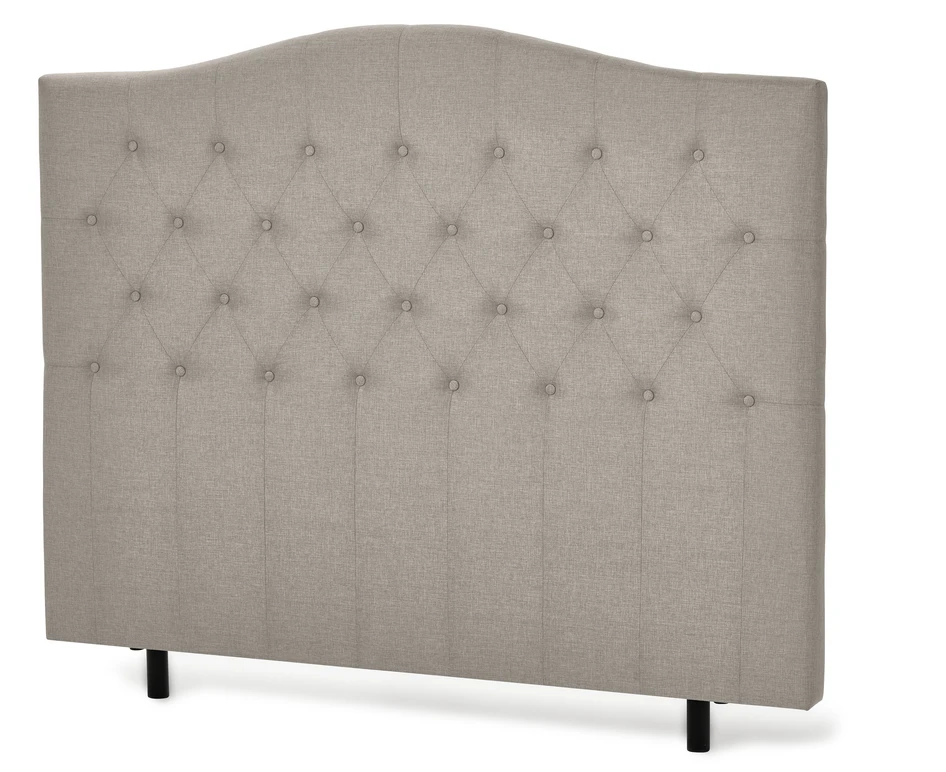 Asperö välvd - Sänggavel, B 160-210 cm - Beige