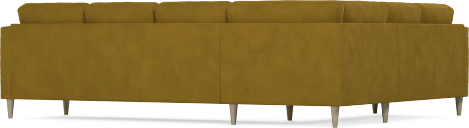 Eden - Hörnsoffa, 2+3-sits - Gul