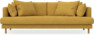 Harper - 3-sits soffa, hel dyna - Gul
