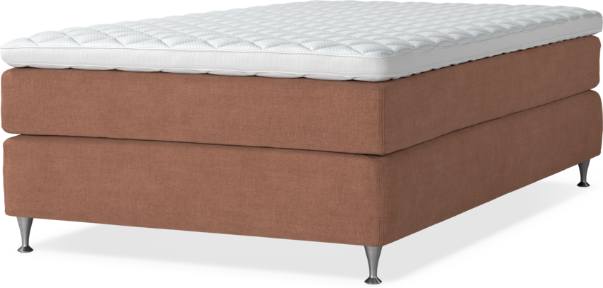 Delux Sense - Kontinentalsäng, enkelsäng 120 cm med bäddmadrass