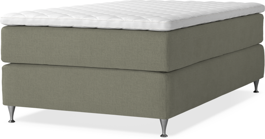 Delux Exclusive - Kontinentalsäng, enkelsäng 120 cm med bäddmadrass