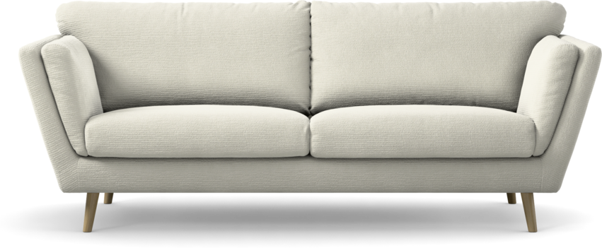 Madison Lux - 3-sits soffa - Vit