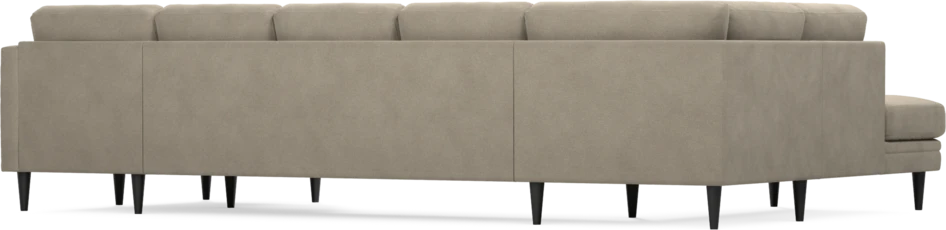 Eden - 3-sits soffa med divan vänster och schäslong höger - Beige