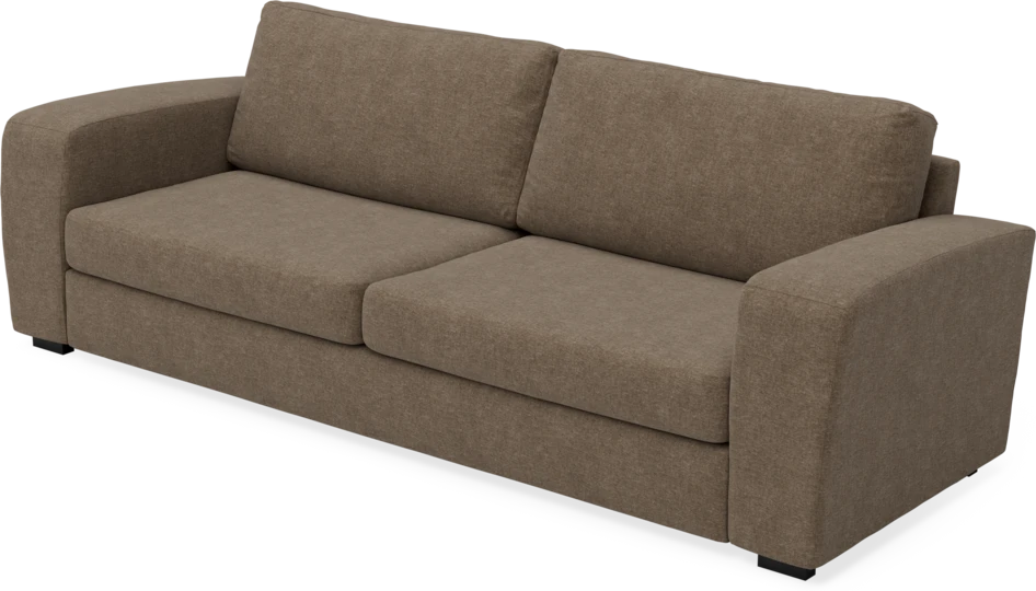 Friday - 3-sits soffa - Brun