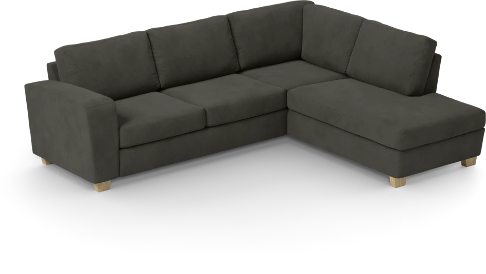 Friday - 2,5-sits soffa med divan höger - Grå