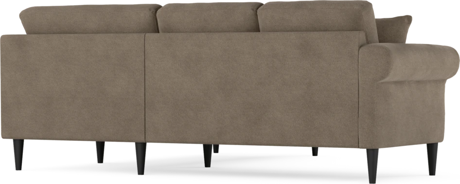 Eden - Hörnsoffa, 2+2-sits - Brun