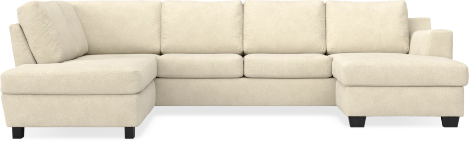 Friday - 3-sits soffa med divan vänster och schäslong höger - Beige