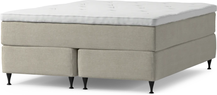 Delux Dream, Kontinentalsäng, dubbelsäng med bäddmadrass och sängben