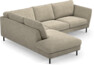 Madison Lux - 2-sits soffa med divan vänster - Beige