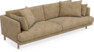 Harper - 4-sits soffa - Brun