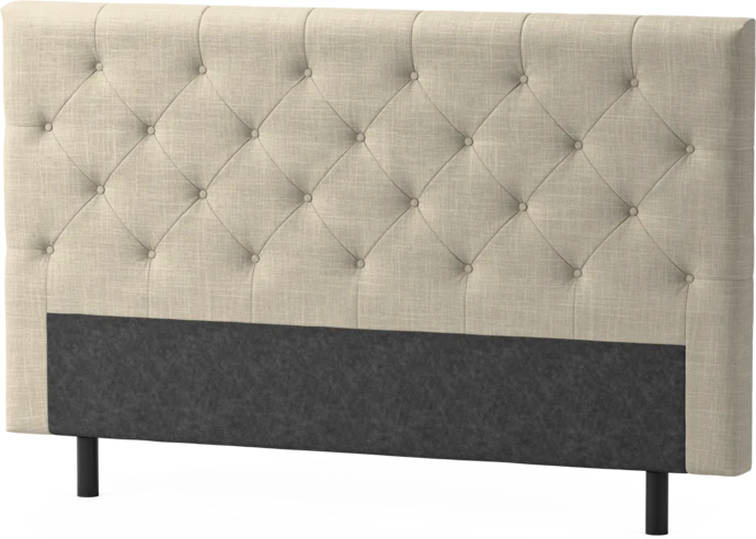 Delux Pikerad Låg, Sänggavel, 90-210 cm