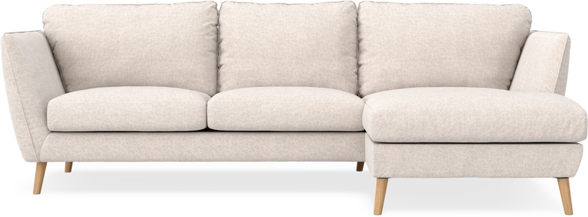 Madison - 2-sits soffa med schäslong höger - Beige