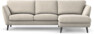 Madison - 2-sits soffa med schäslong höger - Beige