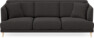 Macy Lux - 3-sits soffa XL - Svart