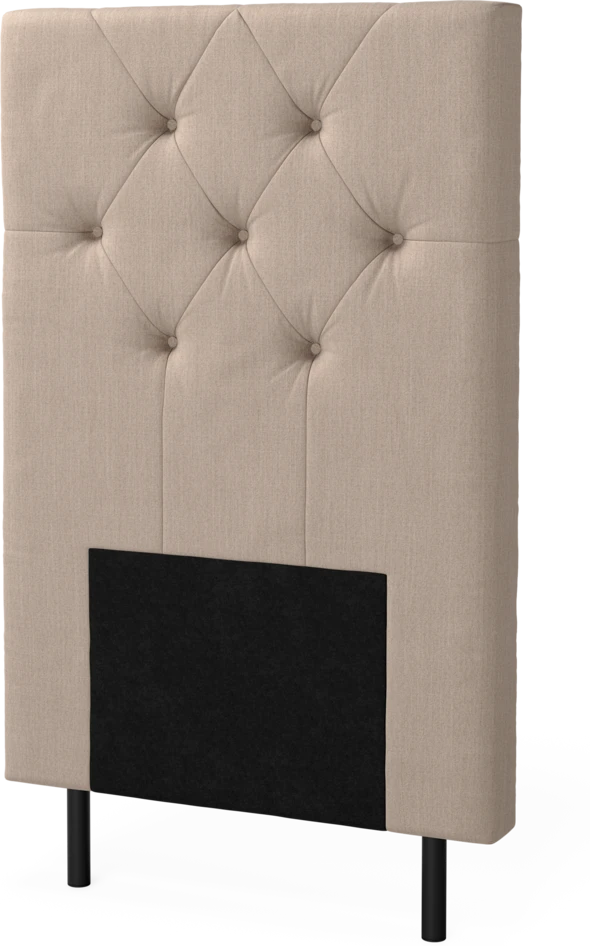 New York pikerad - Sänggavel, 90-210 cm - Beige