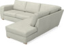 Friday - 2,5-sits soffa med divan höger - Beige