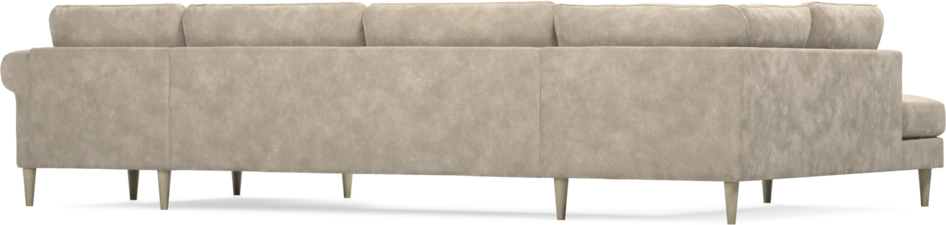 Bridge - 3-sits soffa med divan vänster och schäslong höger - Beige