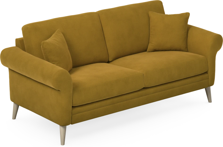 Eden - 2,5-sits soffa - Gul