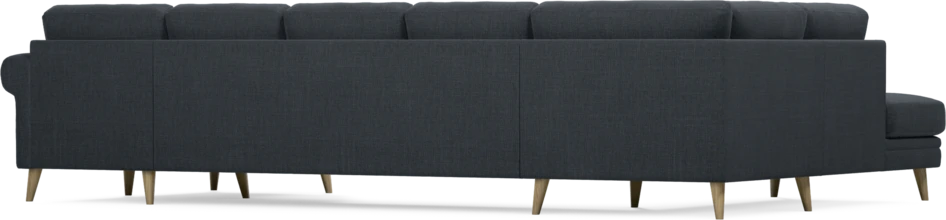 Eden - 3-sits soffa med divan vänster och schäslong höger - Blå