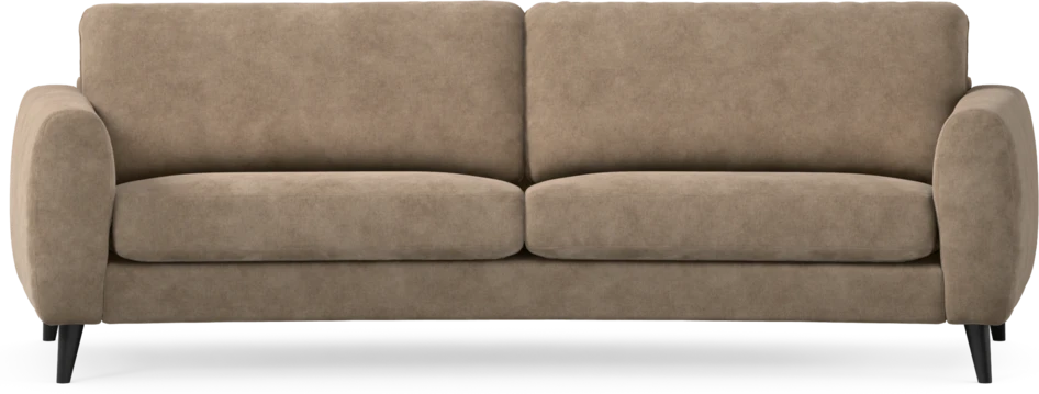 Bridge - 3-sits soffa svängd - Beige