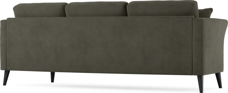 Eden - 3-sits soffa svängd - Grå