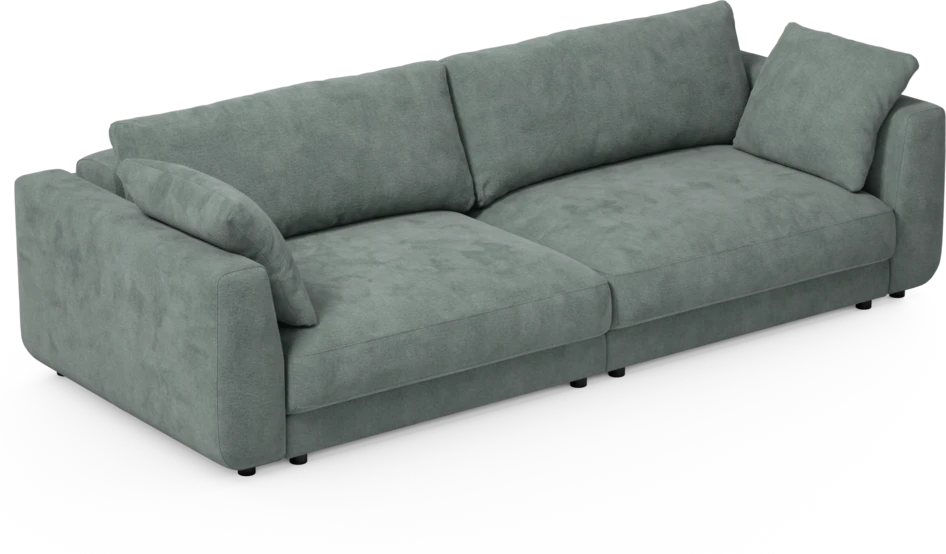 Amie - Bäddsoffa 4-sits - Blå