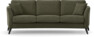 Eden - 3-sits soffa svängd - Grön