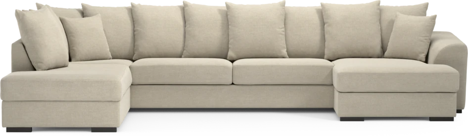 Town - 3-sits soffa med divan vänster och schäslong höger - Beige
