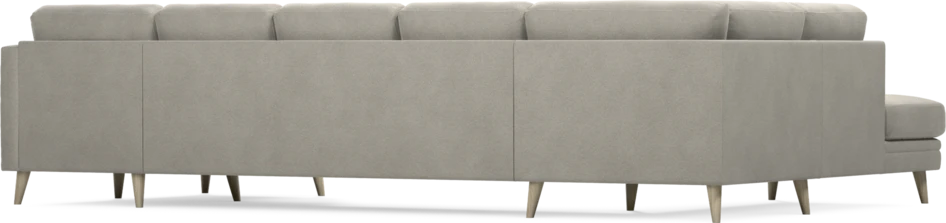 Eden - 3-sits soffa med divan vänster och schäslong höger - Grå