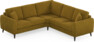 Eden - Hörnsoffa, 2+2-sits - Gul