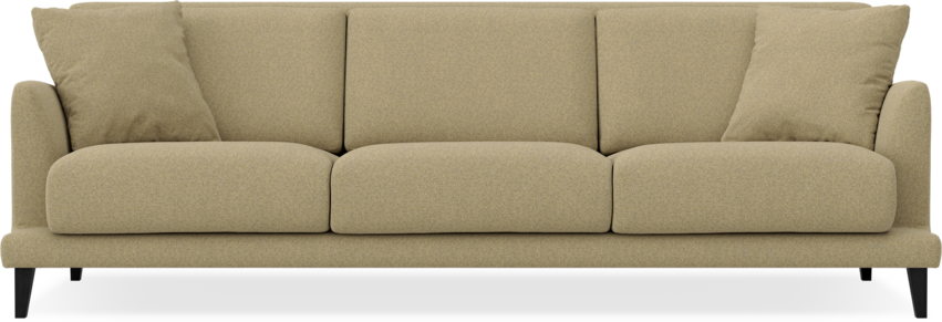 Macy Lux - 3-sits soffa XL - Gul