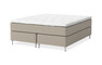 Dream Delux - Kontinentalsäng, dubbelsäng med bäddmadrass Sleep Delux vit - Beige
