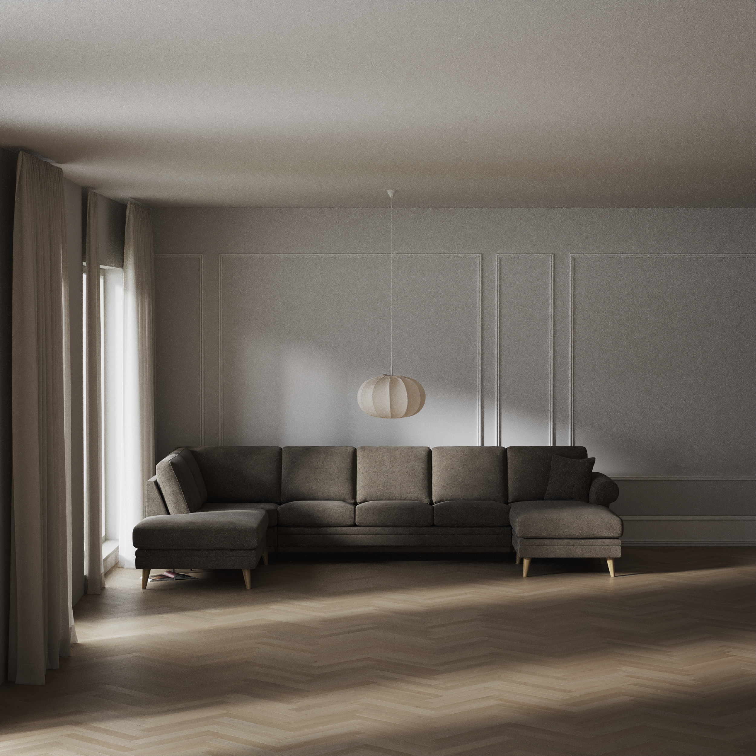 Eden - 3-sits soffa med divan vänster och schäslong höger - inspiration