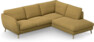 Madison - 2-sits soffa med divan höger - Gul