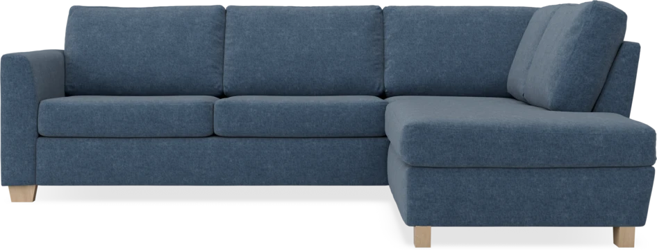 Friday - 2,5-sits soffa med divan höger - Blå