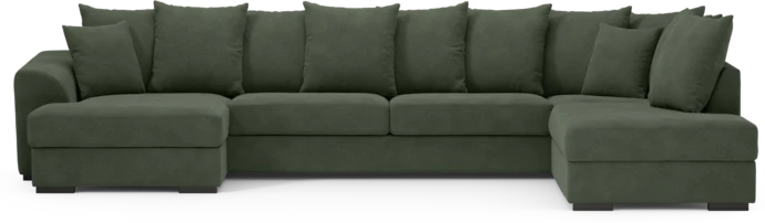 Town, 3-sits soffa med divan höger och schäslong vänster