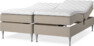 Delux Sense - Ställbar säng, dubbelsäng med bäddmadrass - Beige