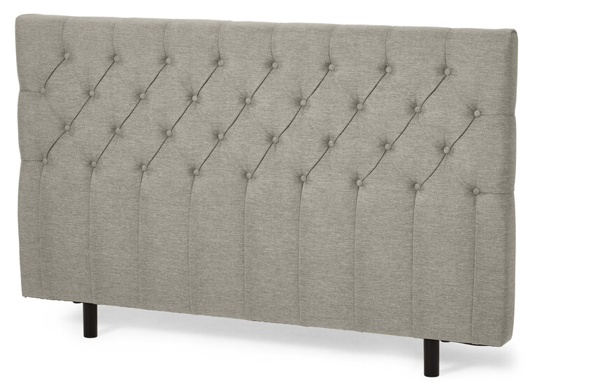Särö pikerad - Sänggavel låg, B 160 - 210 cm - Beige