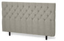 Särö pikerad - Sänggavel låg, B 160 - 210 cm - Beige