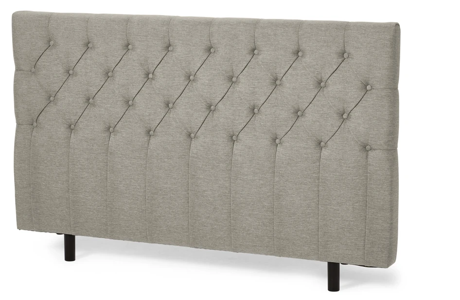 Särö pikerad - Sänggavel, B 160-210 cm - Beige