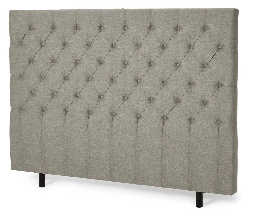 Särö pikerad - Sänggavel, B 160-210 cm - Beige
