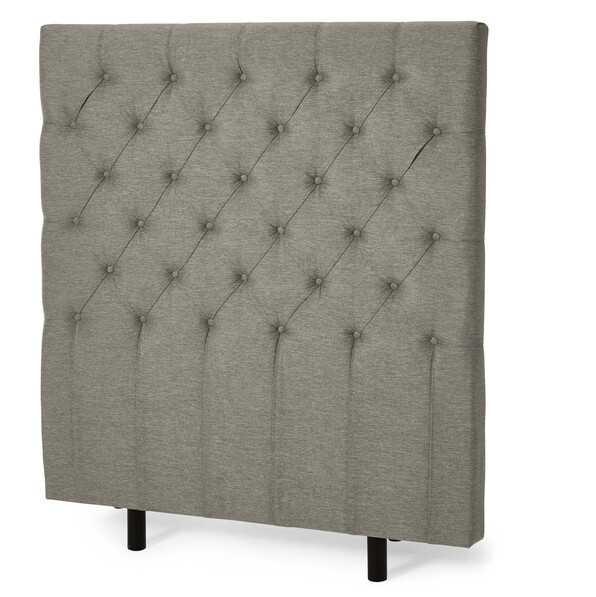 Särö pikerad L - Sänggavel, 90-210 cm - Brun