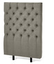 Särö pikerad XL - Sänggavel, 90-210 cm - Brun