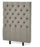 Särö pikerad XL - Sänggavel, 90-210 cm - Beige