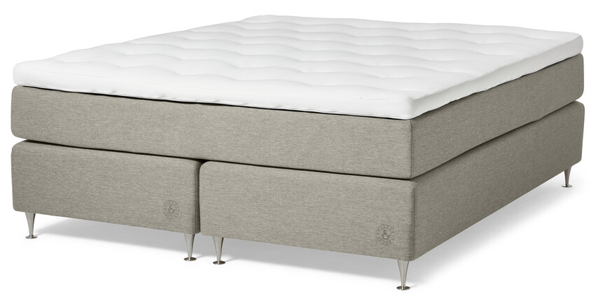 Särö Comfort - Kontinentalsäng, dubbelsäng med bäddmadrass Särö Comfort - Beige