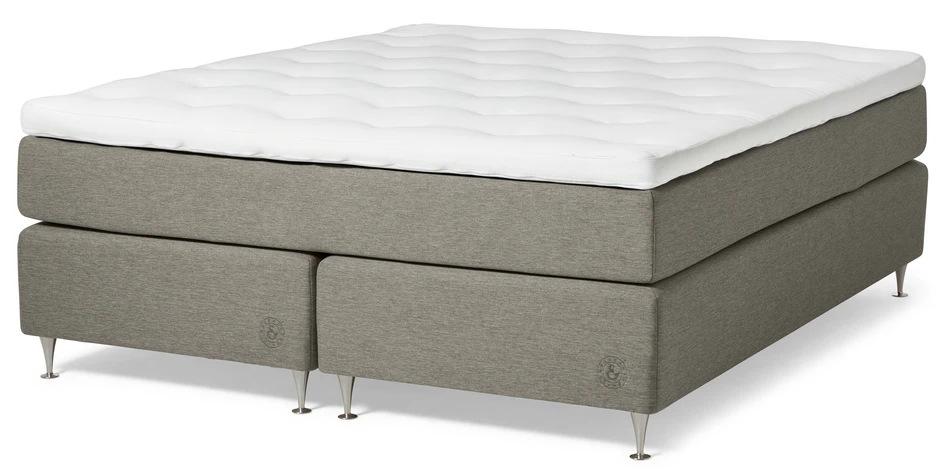 Särö Comfort - Kontinentalsäng, dubbelsäng med bäddmadrass Särö Comfort - Brun