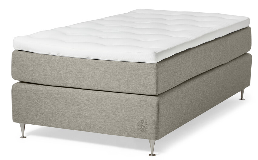 Särö Comfort - Kontinentalsäng, enkelsäng med bäddmadrass Särö Comfort - Beige