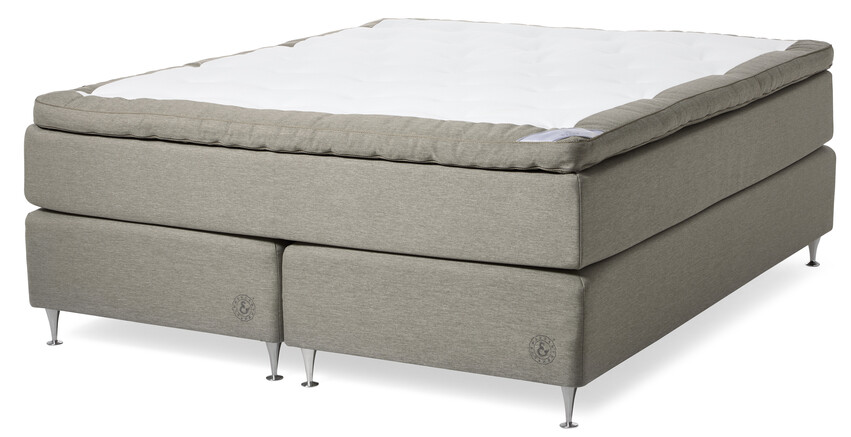 Särö Exclusive - Kontinentalsäng, dubbelsäng med bäddmadrass Särö Exclusive - Beige